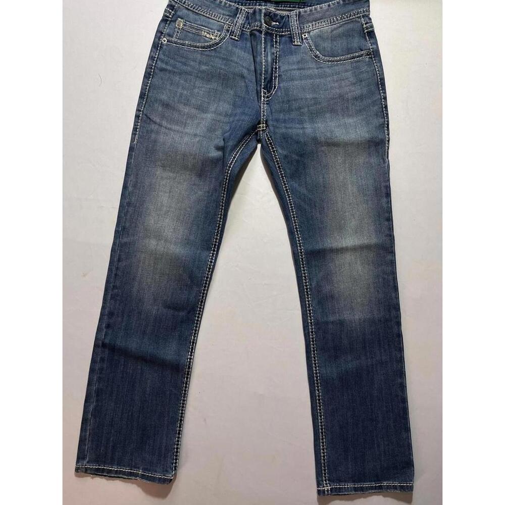 Rock & Roll Cowboy Men’s Rifle Skinny Jeans 32x30 Medium Wash NWT
